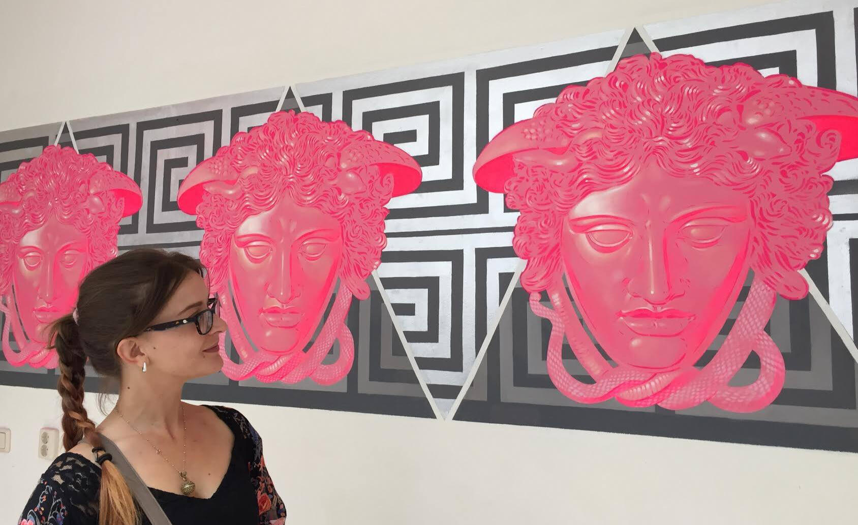 Medusa Three Times - Gallery view. Amsterdam, 2017.