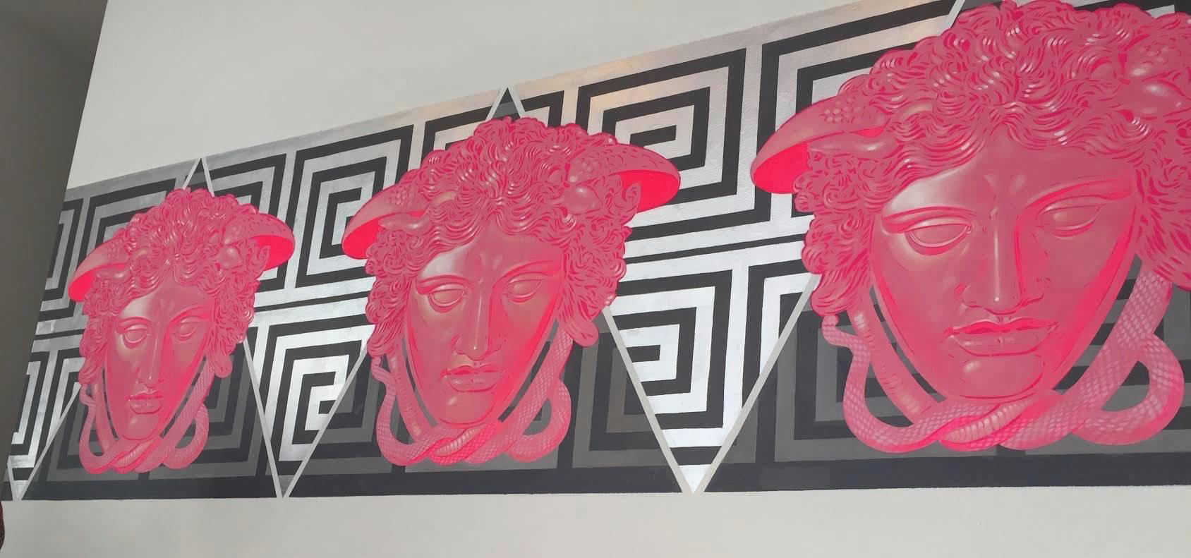 Medusa Three Times - Gallery view. Amsterdam, 2017.