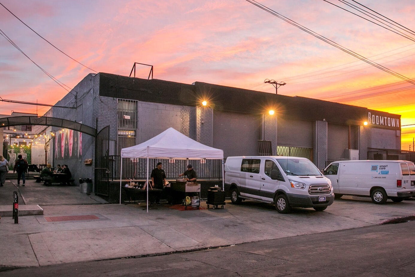 David Bowie 7 Times - Street View, Los Angeles, 2016.