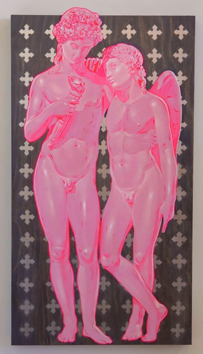 'Cupid Rekindling The Torch Of Hymen' - Custom Commission - Private Client. Los Angeles, 2017.