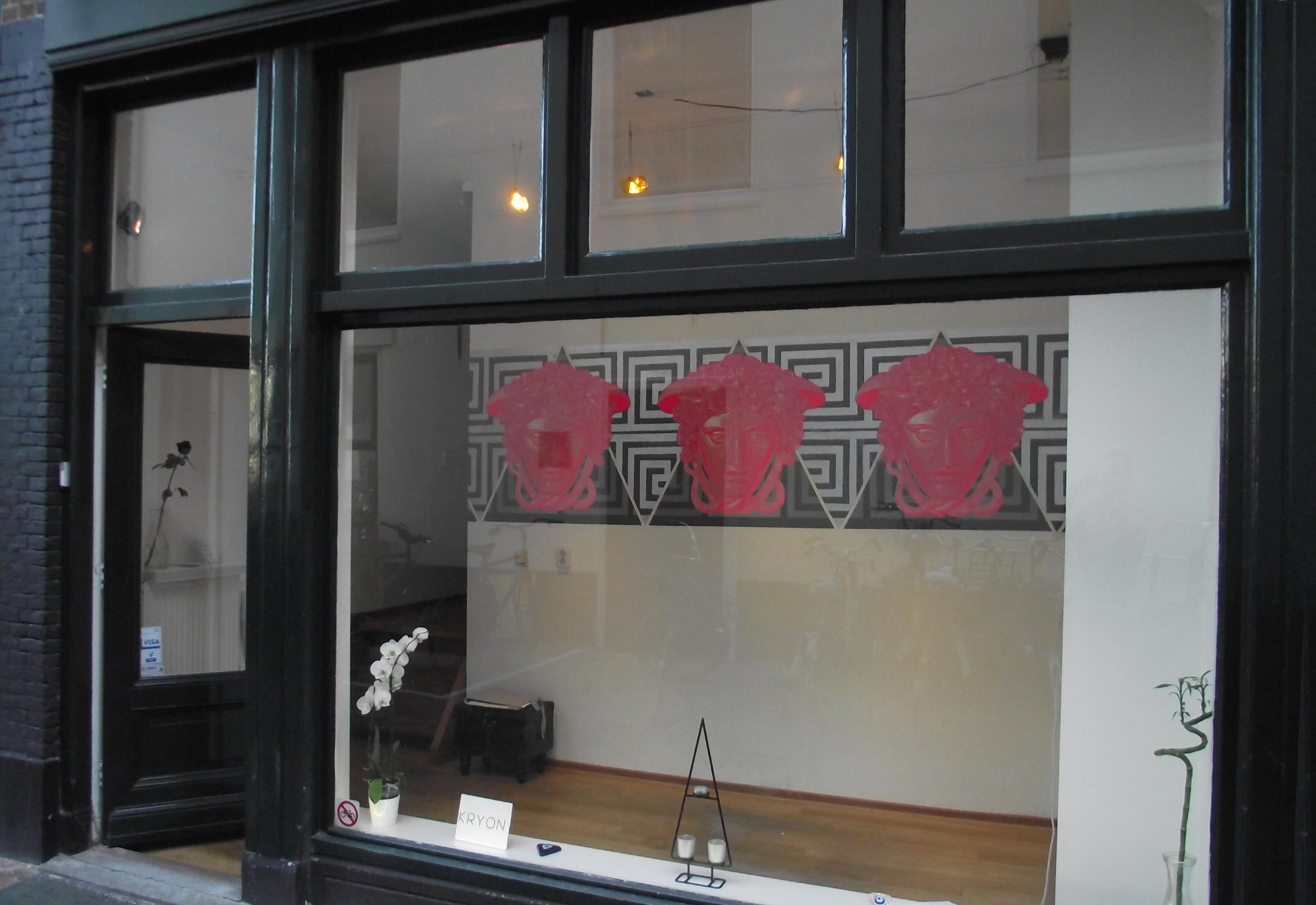 Medusa Three Times - Street view. Amsterdam, 2017.