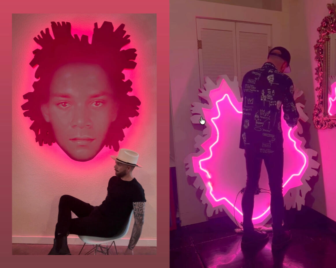 'Floating Head Number 7', Installation View. Marfa, Texas. 2025.