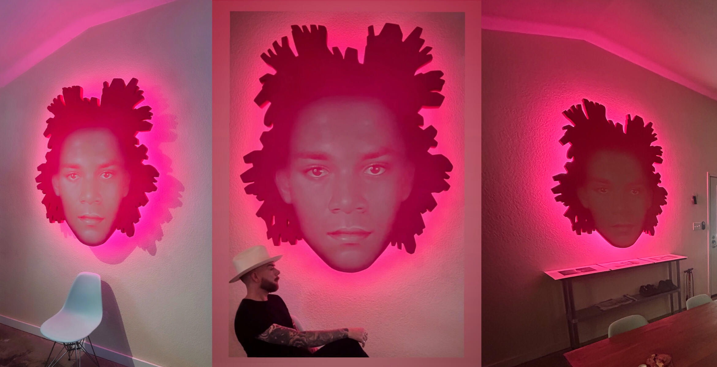 'Floating Head Number 7', Installation View. Marfa, Texas. 2025.