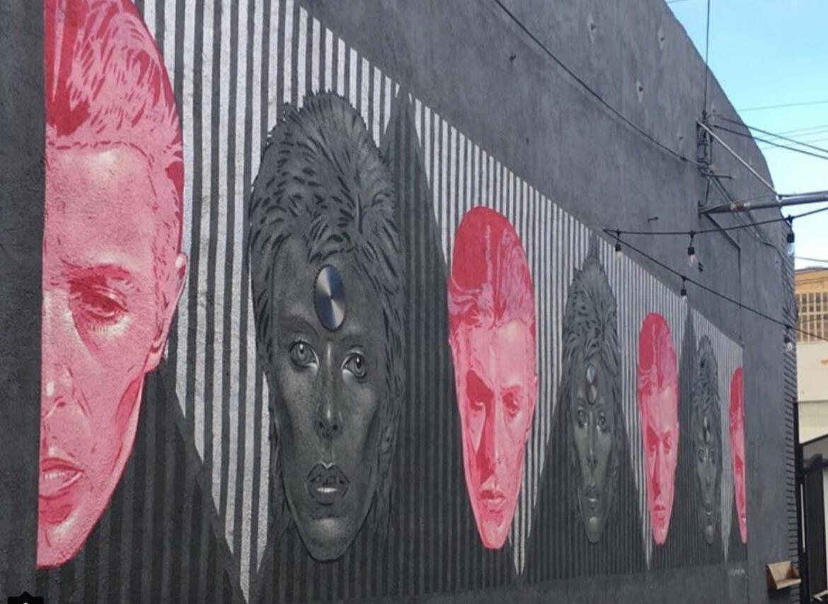 David Bowie 7 Times - Alternate View. Los Angeles, 2016.